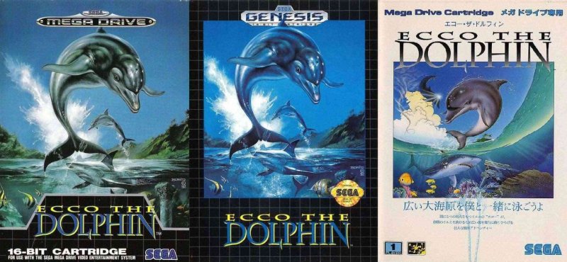 Ecco the Dolphin är ett spel från 1992 som spelar en delfin.